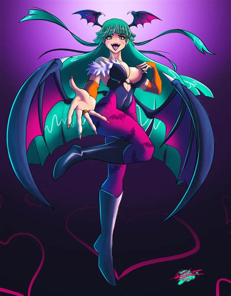 morrigan xxx|Darkstalkers – Morrigan’s Midnight Visit (A XXX Parody).